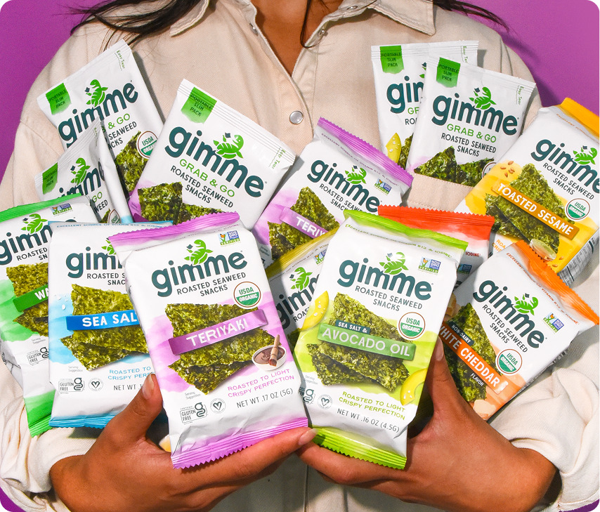 The Email Marketers agency case study for Gimme Seaweed