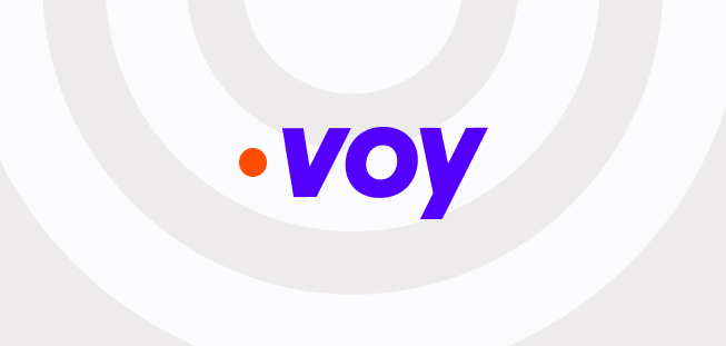 Voy Media agency hero image